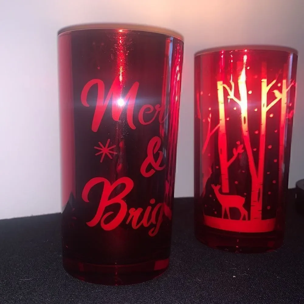 Beautiful Winter Holiday Candle 9.5 oz.